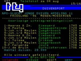 Teletekst 4 augustus 2007